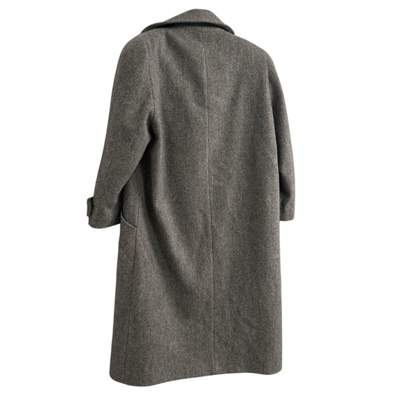VINTAGE ALORNA Women’s Long Wool blend Coat Large Petite. - Picture 4 of 9